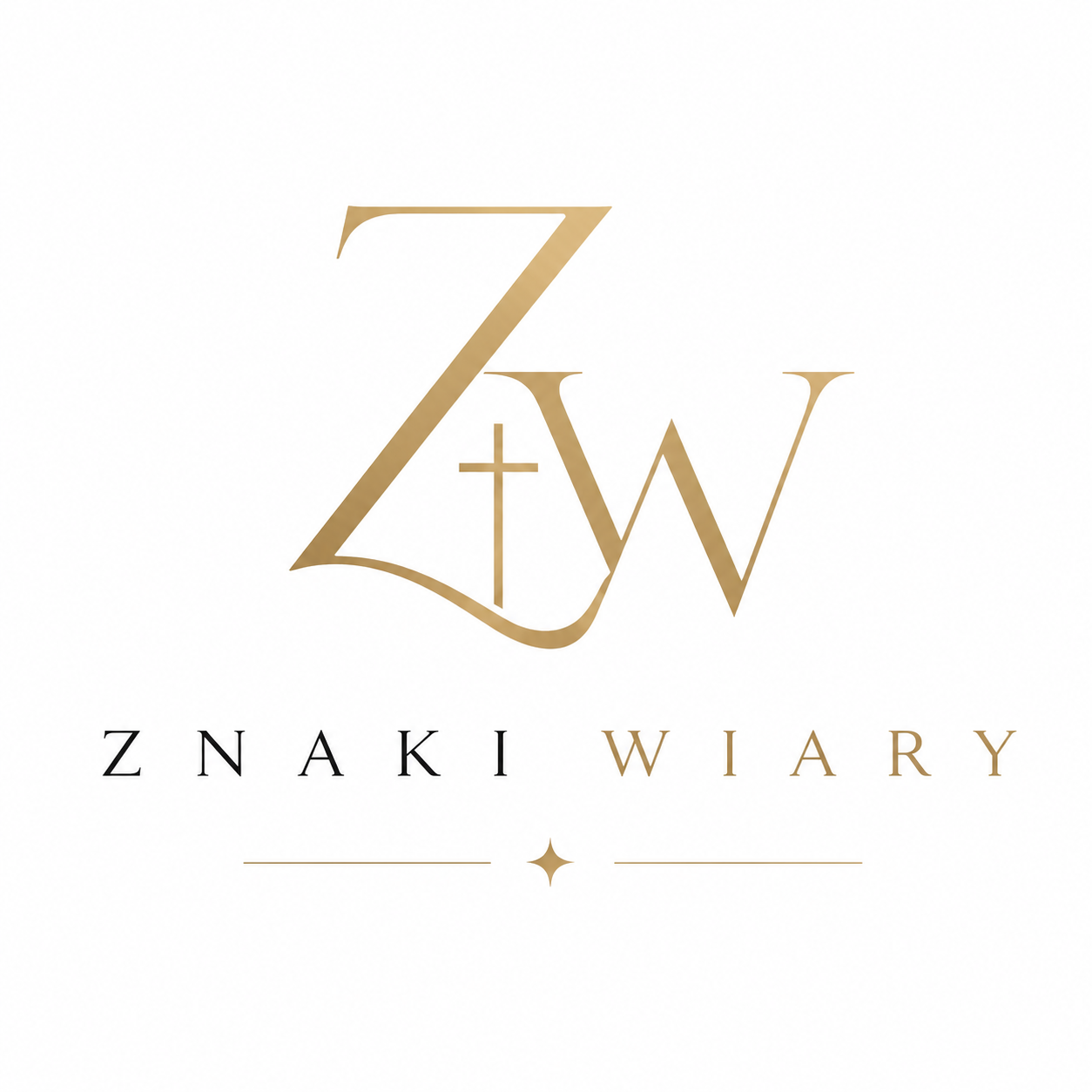 Personalizowany naszyjnik z krzyżem | ZnakiWiary™